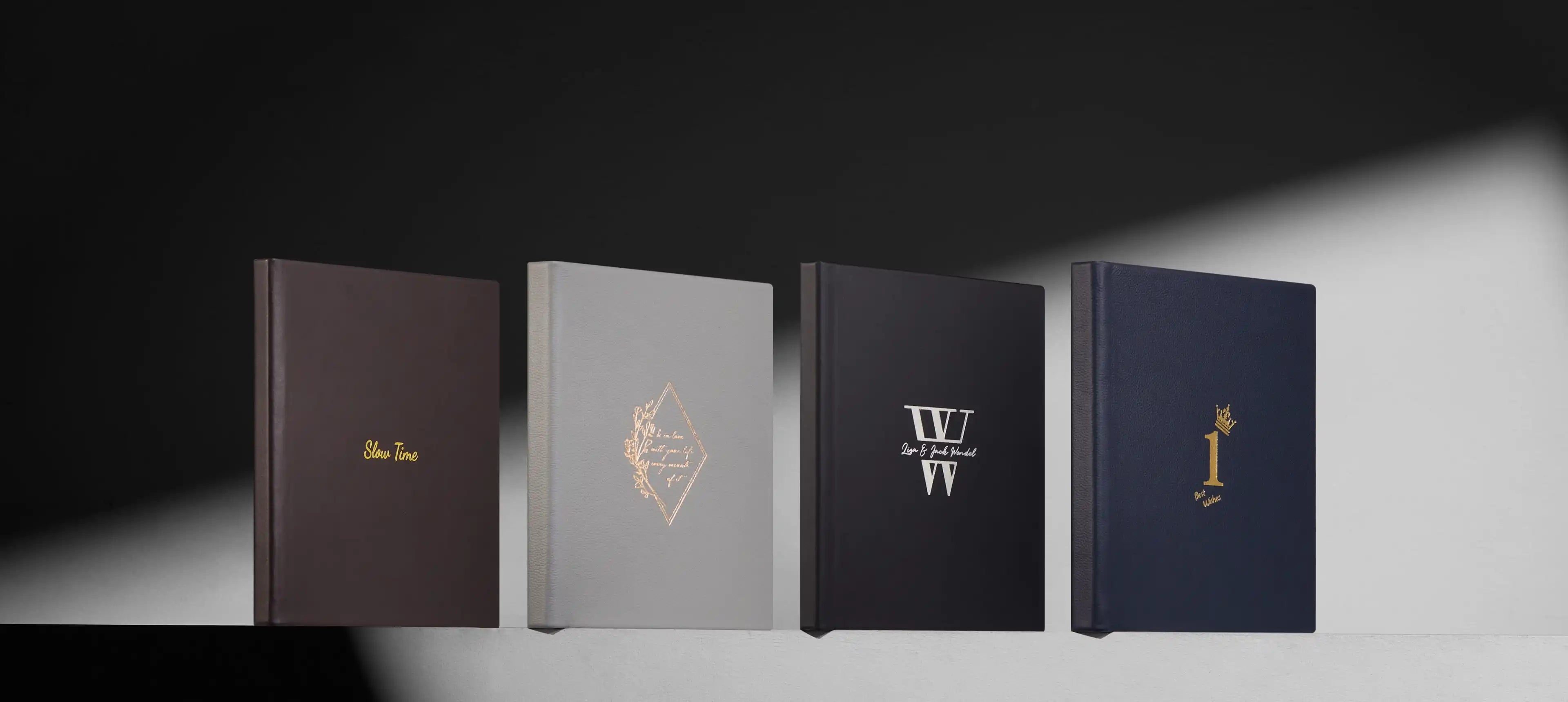 Custom Pet Memorial Photo Album -THE MEMORY PULSE: TIMELESS GRAIN